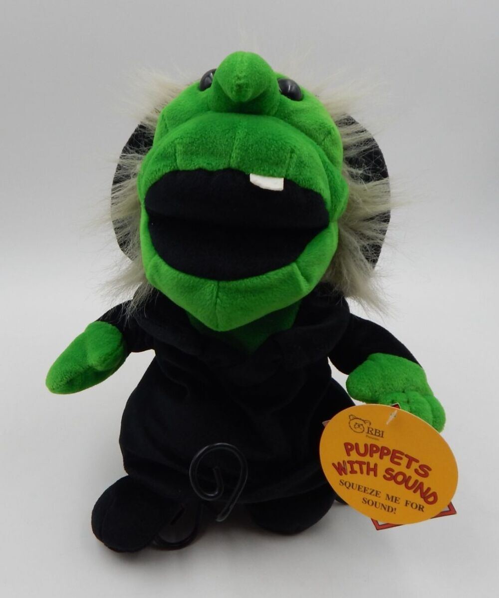 Spooky Witch Puppet by RBI Ron Banafato Inc 2004 Puppet w Sound #33811